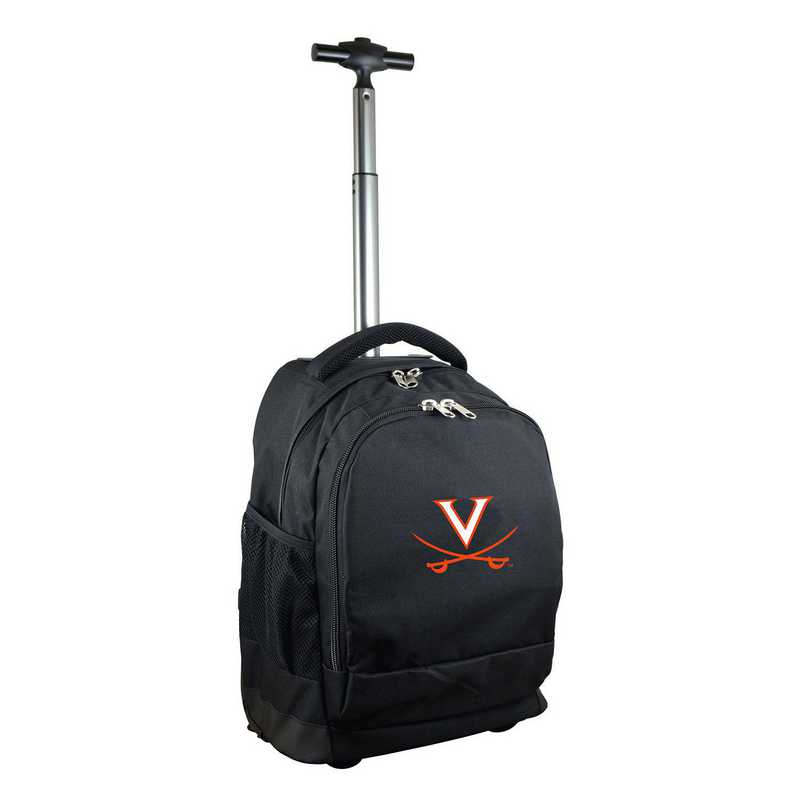 CLVIL780-BK: NCAA Virginia Cavaliers Wheeled Premium Backpack
